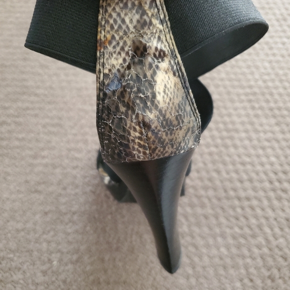 Snake Platform Heels - Picture 3 of 4